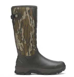 Alpha Lite II Snake Boot, Men's Snake Proof Boots, Camo Hunting Footwear, Tall Waterproof Rubber Boots, Knee High Outdoor Rain Boots, Pull-On Camouflage Footwear