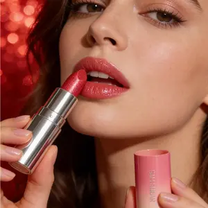 Metallic Shine Glitter Lipstick | Luxe 3D Metallic Finish, Nourishing Smooth Non-Gritty Formula, Opulent Shimmer & High-Impact Luster for Full, Plump, Stunning Lips