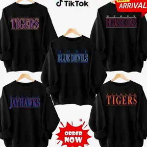 (SALE OFF 60%) Vintage Custom Name University Mascot Sweatshirt, College Sports Graphic Pullover, Retro Team Apparel Gift DI