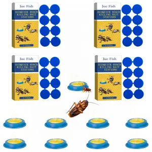 JUE FISH Cockroach Gel Bait – Powerful Indoor Roach Control for Kitchen, Dorm & Home and Trap moon spray Killer Repellent Set