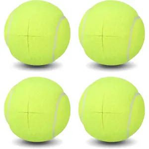 Walker Tennis Balls Precut Tennis Balls for Walkers 4 count Walkers  Universal Precut Glide Balls, Heavy Duty Long Lasting Felt Pad Glide Coverings