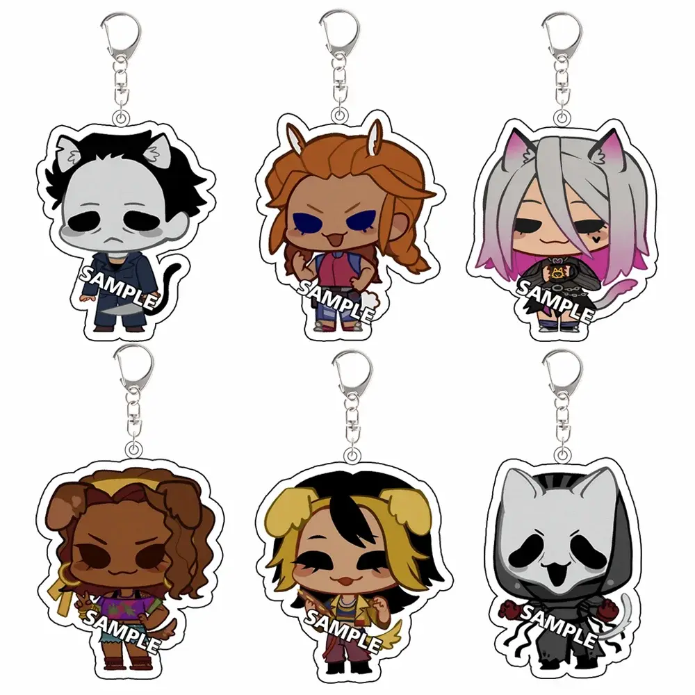 Dead by Daylight Acrylic Keychain, Michael Myers, Huntress, Hag, Doctor & Wraith, Backpack Charm, Fan Gift
