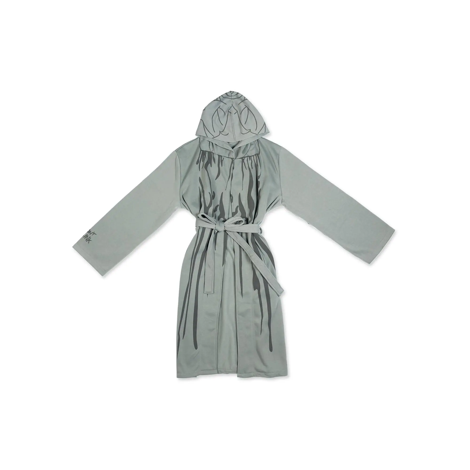 Men's Doctor Who Weeping Angel Adult Jersey Bath Robe, Casual Long Sleeve Nightwear Loungewear Clothes, Bathrobe, Comfortable