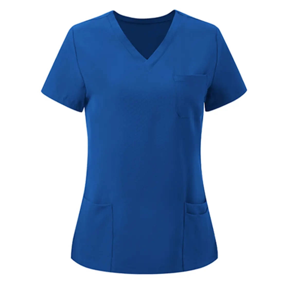 COZYFIT Women's Scrub Tops - Soft Stretch V-Neck Workwear with 3 Pockets, Easy Care Short-Sleeve Uniforms, Scrubs for Women Medical Style Uniforms Clothes for Spring,summerwins,summeroutfits,vacationoutfits,beachoutfits