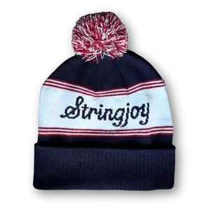 Stringjoy Pom Beanie