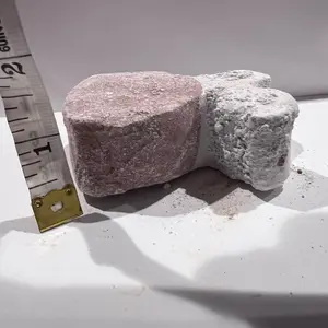 MISELANEA- Caolin and Clay in a Form of a  Sirenita Made in Mexico Unique Geometric Shape Artifact