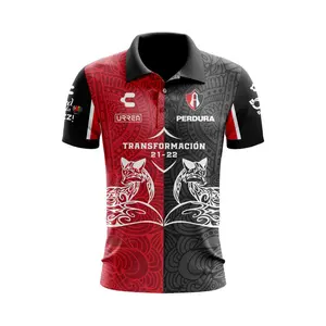 Personalise Liga MX Atlas F.C Mix Aztec Culture Concepts Polo SUVATLAS210823