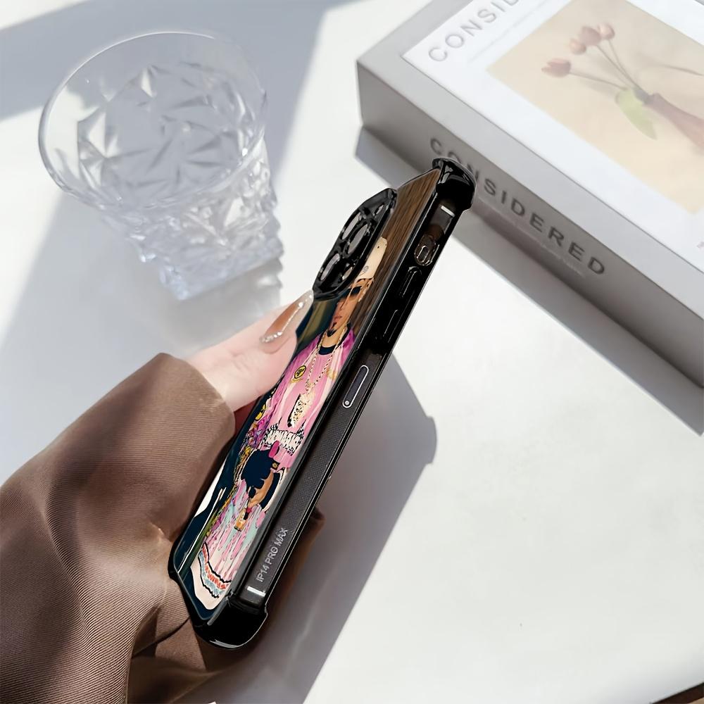 Phone case: OMAR COURTZ is a shockproof transparent soft back case suitable for iPhone 17/16E/16/15/14/13/12/11 Mini/Pro/Max/Air/X/XR/XSMAX/8/7 Plus, phone protective cover, phone case, mobile phone shell, portable protective case