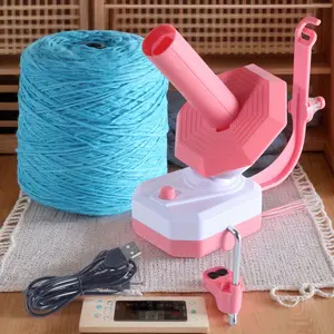 Electric Yarn Ball Winder - 10oz Large Capacity Automatic Wool Winder Machine with Stepless Speed Control, Heavy-Duty High Speed Yarn Spooler for Knitting, Crocheting & Weaving - Quiet & Tangle-Free Handcraft