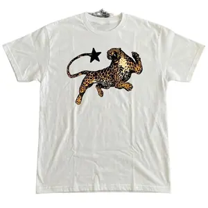 Gildan Men's and Women's T-shirt, Tiger Star graphic tee, Animal tee, Y2k Unisex Graphic Tees Gothic Grunge Emo Scene Amity Affliction Style Clothes Menswear Womenswear Streetwear