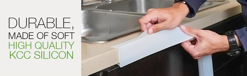 Cabinet Protector Cover for Kitchen, Bathroom Countertops - Protects Kitchen Cabinets from Water Damage, Edge Guard to Prevent Wear on Cabinets