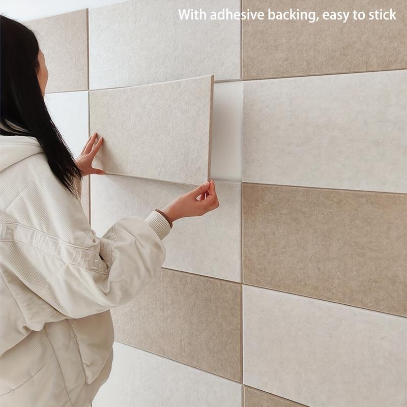 6-Pack Self-Adhesive Acoustic Panels, 23.6*12 inch Decorative Soundproofing Panels, Wall and Ceiling Acoustic Treatment Tiles, Artistic Sound Absorbing Panels, Perfect for Home and Office to Reduce Echo and Noise, Bedroom Decor girl room accessories