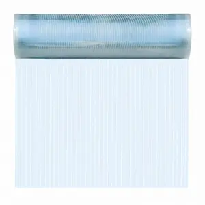 Multi-Purpose Clear Polycarbonate Roofing Roll: Insulated, Rain-Resistant Panels for Greenhouse, Sunroom, and Fiberglass-Reinforced Canopy Applications, Size 1x10m (3.3x32ft)
