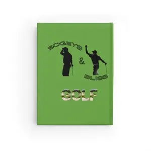 Bogey's and Bliss Golf Journal - Blank Pages No Lines, Great gift for golfer, gift for dad