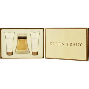 Ellen Tracy Set-Eau De Parfum Spray 3.4 Oz & Body Lotion 3.4 Oz & Shower Gel 3.4 Oz For Women