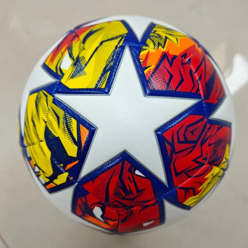 Uefa Style Soccer Ball, Cartoon Beast Design, Thick Durable PU Surface, Nylon Lining, High Elastic Rubber Core, Ideal Gift for Adults & Teens, Football Balls