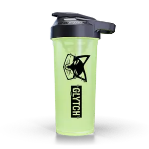 Glytch Energy After Dark Shaker | 20oz Glow In The Dark Bottle | BPA Free Cup Drinkware