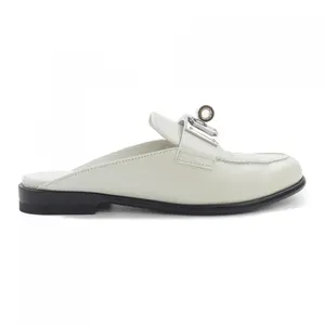 Pre-owned HERMÈS Calfskin Small Leather Goods Hermes Iota Kelly Buckle Calf Shoes