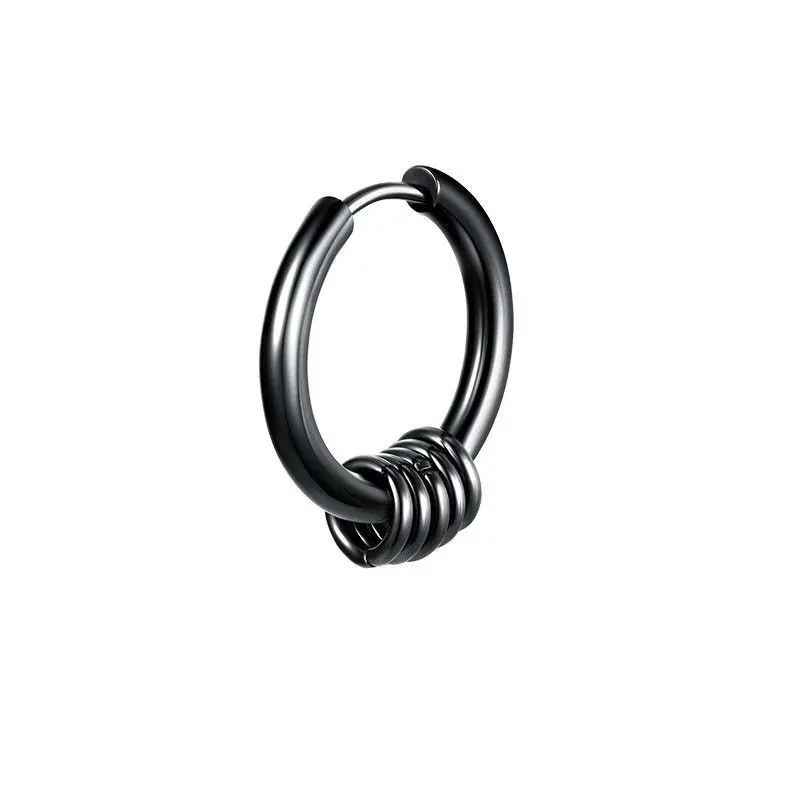 Black with small circles (single)