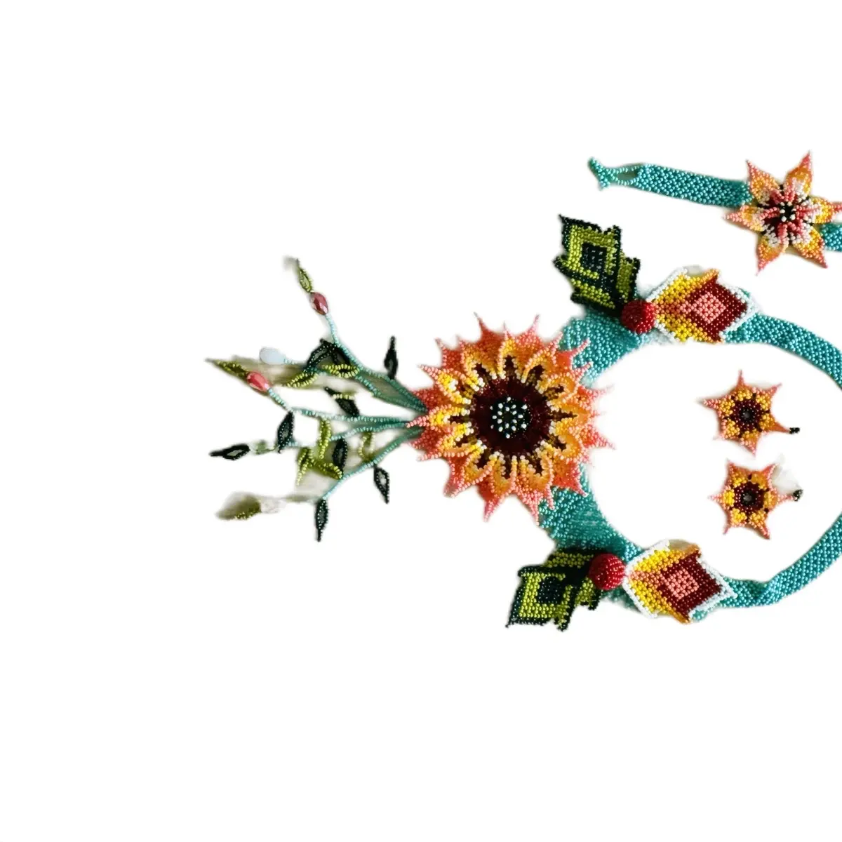 Collar de Chaquiras Artesanal - Handcrafted Mexican Necklace