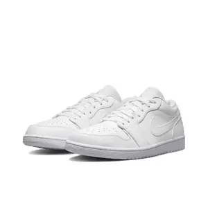 Jordan 1 Low Triple White Men's 553558-136 New