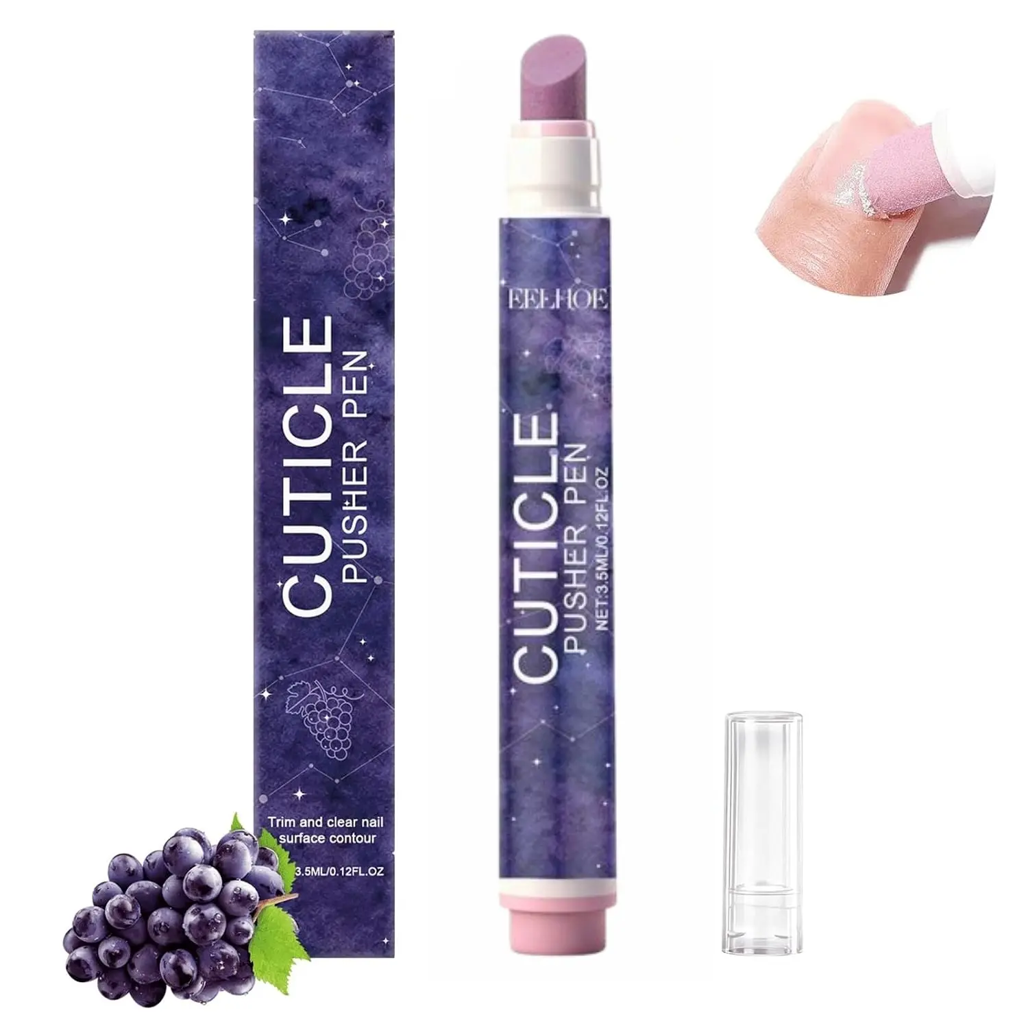 Cuticle Care Pen, Gentle Multifunctional Nail Edge Treatment Oil Pen for Daily Manicure Nail Surface & Cuticle Hydration for Fingernails and Toenails
