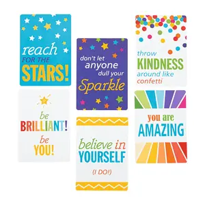 2 1/2" x 3 1/2" Bulk 48 Pc. Mini Encouragement & Inspiration Paper Cards