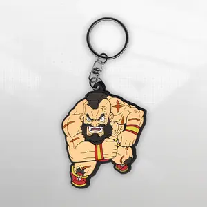 Street Fighter Zangief Keychain Officially Licensed 