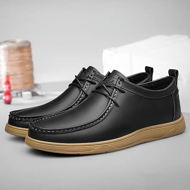 CLOHOO Brand Rubber Sole Cold Adhesive Shoes Business Casual Men's Shoes Comfortable Soft Sole Wear-resistant Men's Shoes Non-slip Breathable Men's Shoes Boy Footwear Closed Office Women Work