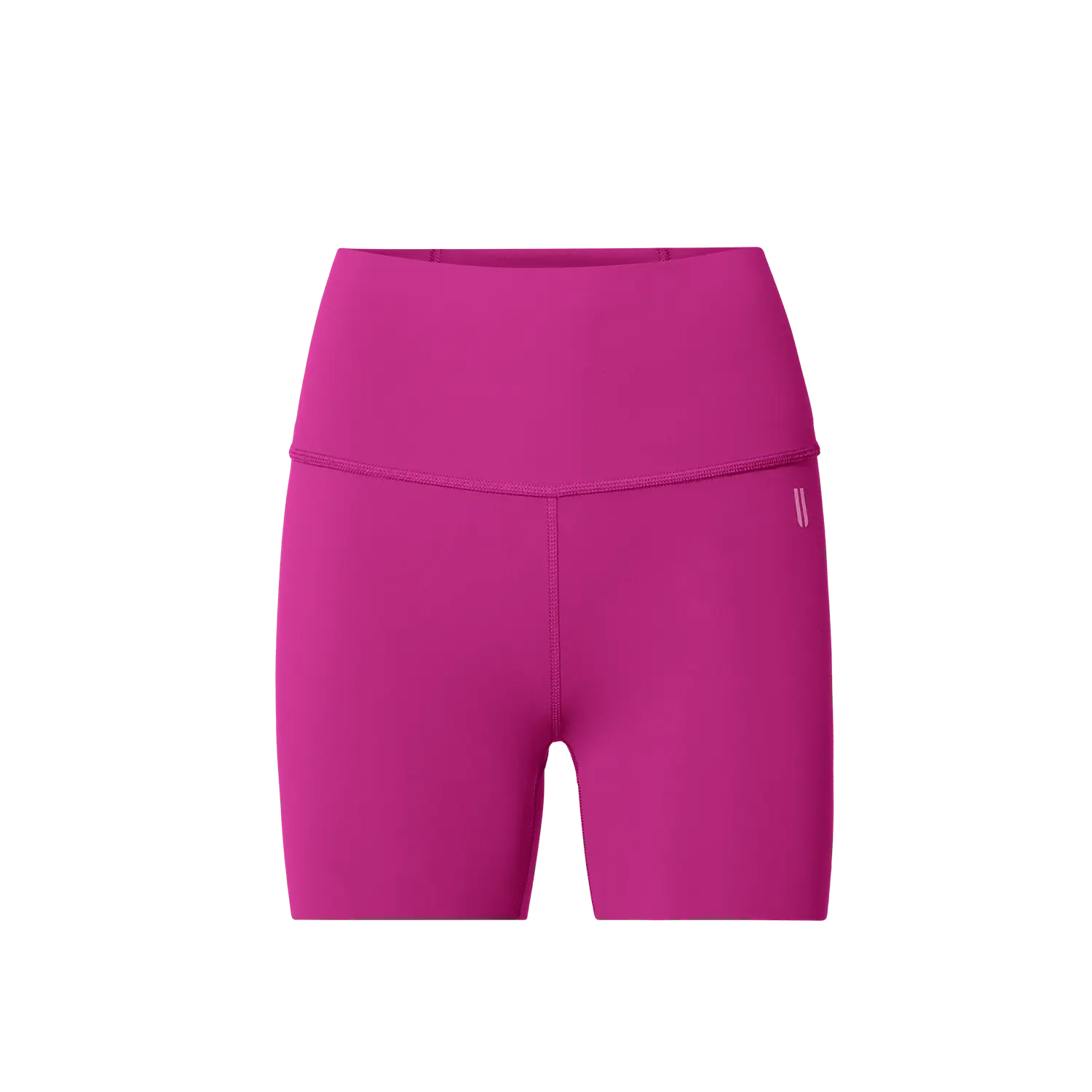 NOBULL Women's High-Rise Drive Short 4" in Vivid Fuchsia