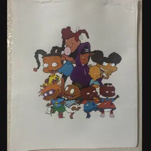 Melanin Rugrats Tote Bag For Everyday Use!