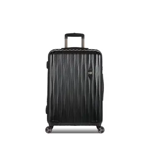 SWISSGEAR Energie Hardside Medium Checked Spinner Suitcase - Black SWISSGEAR Energie Hardside Medium Checked Spinner Suitcase - Black