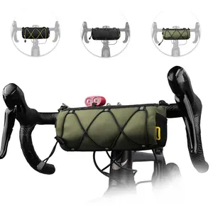 Rhinowalk Bike Bag Handlebar Bag  2.4L Large Capacity Reflective Bike Bag or Other Colors MTB Road Cycling Bike Frame Tube Bag