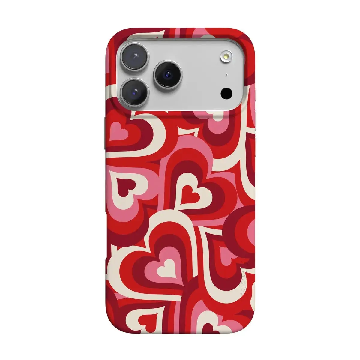 Casely iPhone 17 Pro Case | Love Song Remix | Ombre Hearts | Compatible with MagSafe | Classic Ultra Thin Design