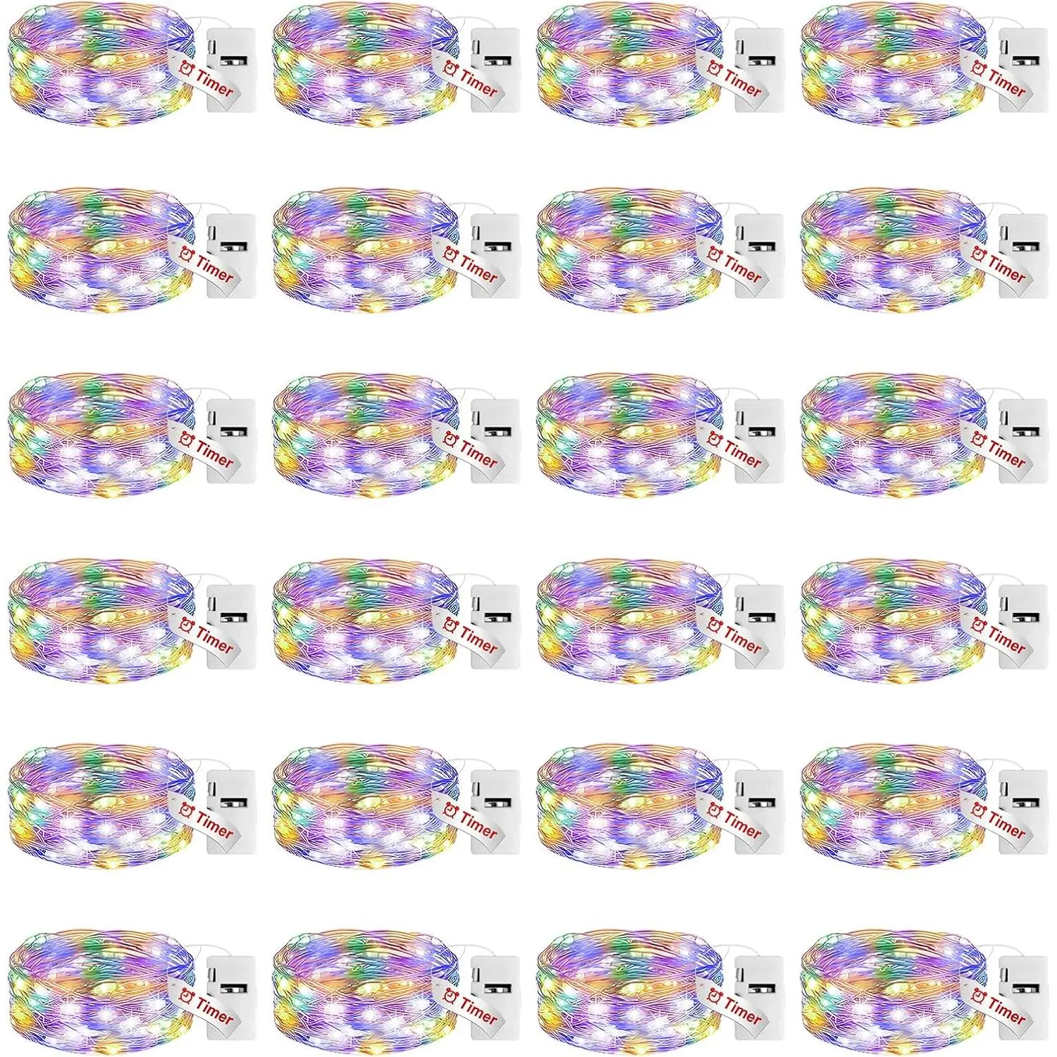 24 Packs-Multi-colored