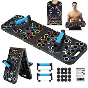 Professional Push-Up Board, Multi-Functional Foldable Design for Strength Training and Fat Burning, Home Workout Equipment for Men and Women, Home Exercise Equipment, Home Gym Adjustable