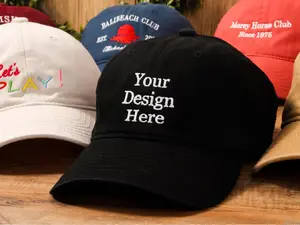 Custom Embroidered Hat, Personalized Baseball Cap, Custom Text Logo Cap, Gift for Dad, Unisex Adjustable Hat