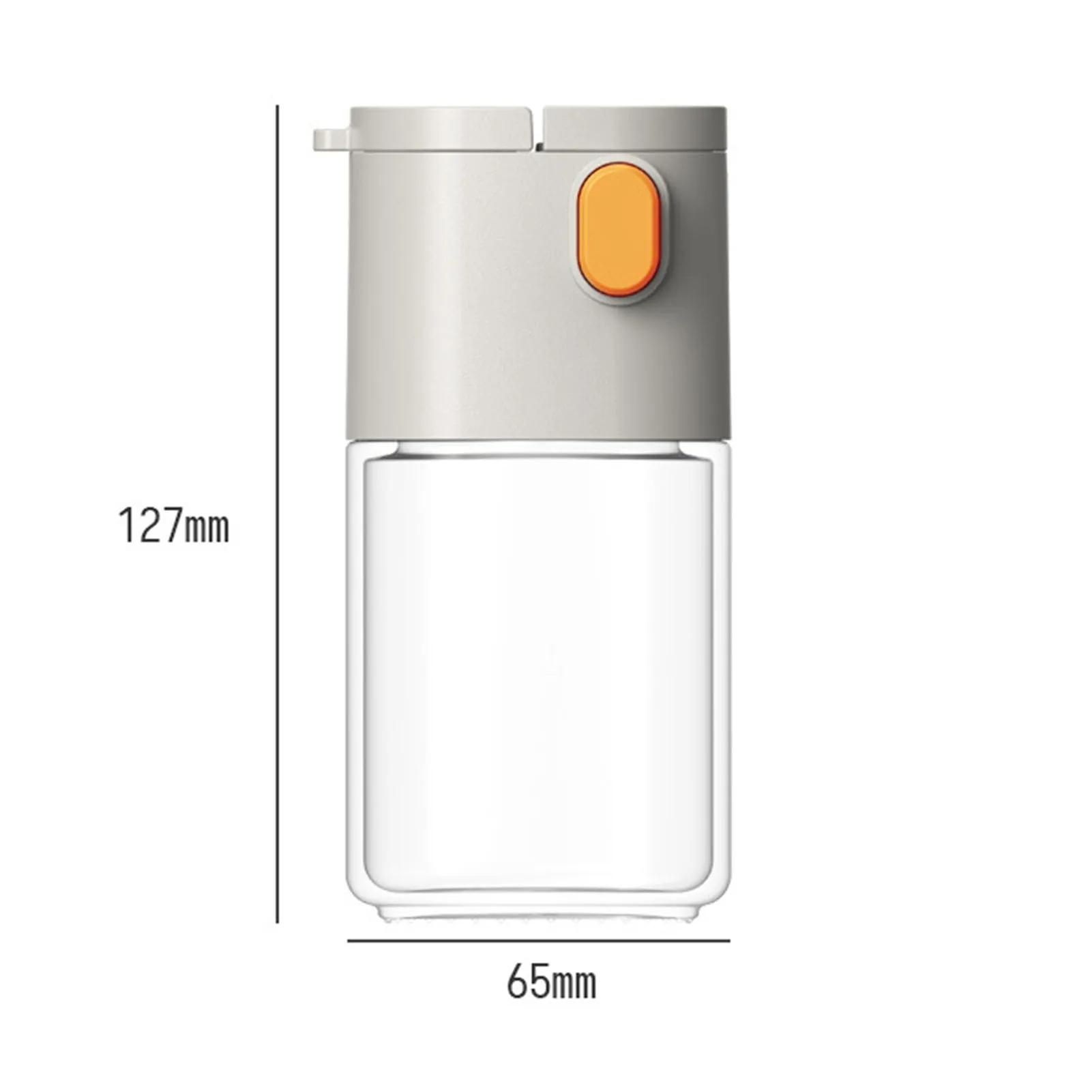 180ml Glass Salt and Spice Shaker – Reusable Sealed Seasoning Jar for Salt, Sugar, Pepper, and BBQ Kitchen Accessories Does not apply