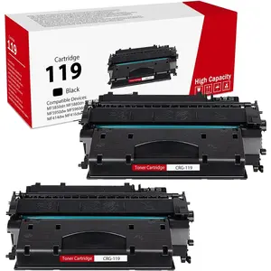 High-Yield 119 Black Toner  (2-Pack) - Compatible CRG119 Toner Replacement for 119 Toner for imageCLASS MF5960dn LBP6650dn MF5950dw MF6180dw MF6160dw Printer, 3479B001