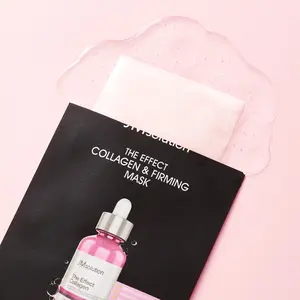 JMsolution The Effect Collagen & Firming Mask | 9-Layer Collagen Complex | Vegan Certified Sheet | Anti-Aging & Elasticity Care | 10 Sheets (0.81 fl.oz x 10)