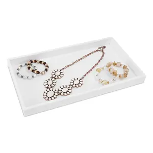#1-1P (W) Stackable Plastic Tray, No insert Included