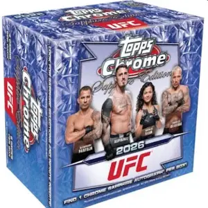 2026 Topps Chrome UFC Sapphire Hobby Box