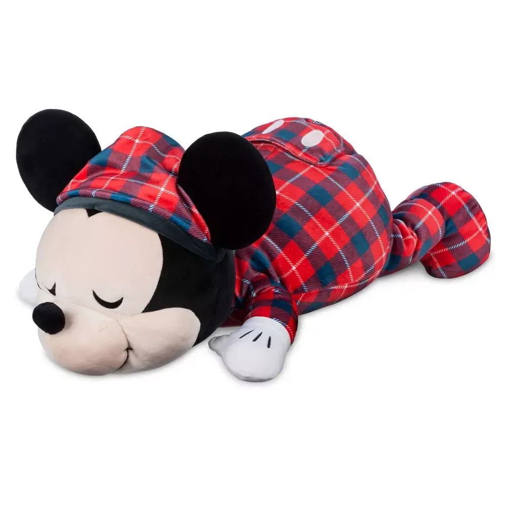 Cuddleez Soft Mickey Flannel Stuffed Pillow Toy for Kids