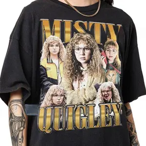 Limited Misty Quigly Yellowjackets Vintage Shirt Gift for Woman anda Man