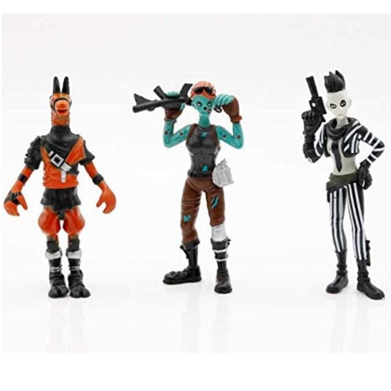 Fortnite Figure Toy Set, 8-Piece Action Figures with Weapons, Perfect Gift for Gamers, Home Decor, Fan Gifts, Collectible Models