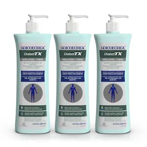 Goicoechea Diabet TX Body Lotion, 3-Pack.  Skin Care for Diabetes, Moisturizer for Dry Skin, Fragrance Free Moisturizing Cream, Improves Appearance of Varicose Veins & Blemishes, 13.5 oz - 3-pack