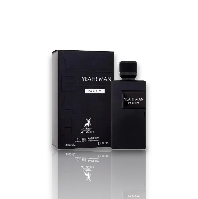 Maison Alhambra | Yeah! Man | Men's Fragrance | 100 ML 3.4 OZ | Eau De Parfum | Aldehydes- Apple & Ginger