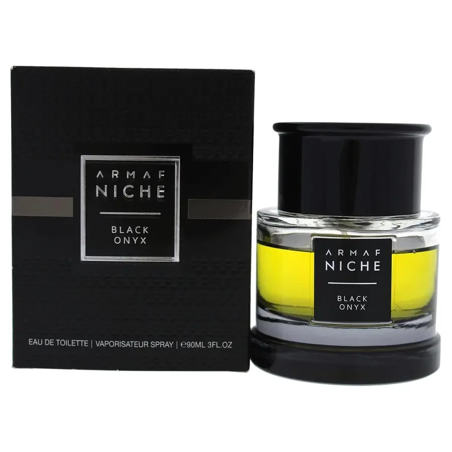 Armaf Niche Black Onyx EDT (3.0oz) - Citrus Woody Musk Cedarwood Fragrance