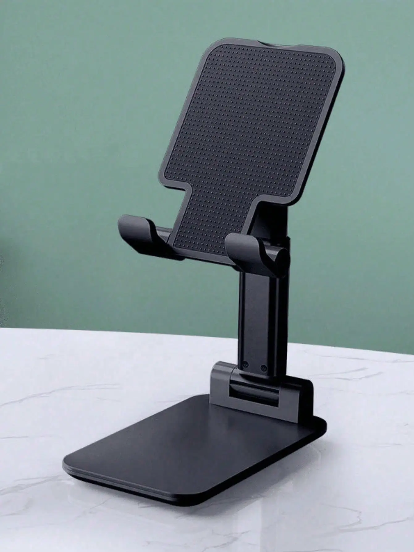 Adjustable Foldable Silicone Mobile Phone Stand - Anti-Slip Surface, Stable Portable Desktop Accessory for Smartphones, Daily Work & Travel Entertainment, Accessories, Phone Accessories