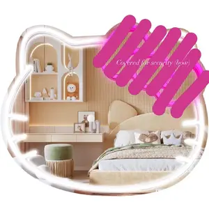 Kawaii Kitty Style LED Vanity Mirror Kawaii Kitty Style LED Vanity Mirror